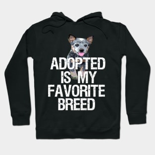 Adopted Is My New Favorite Breed - Dog Lovers Dogs Hoodie